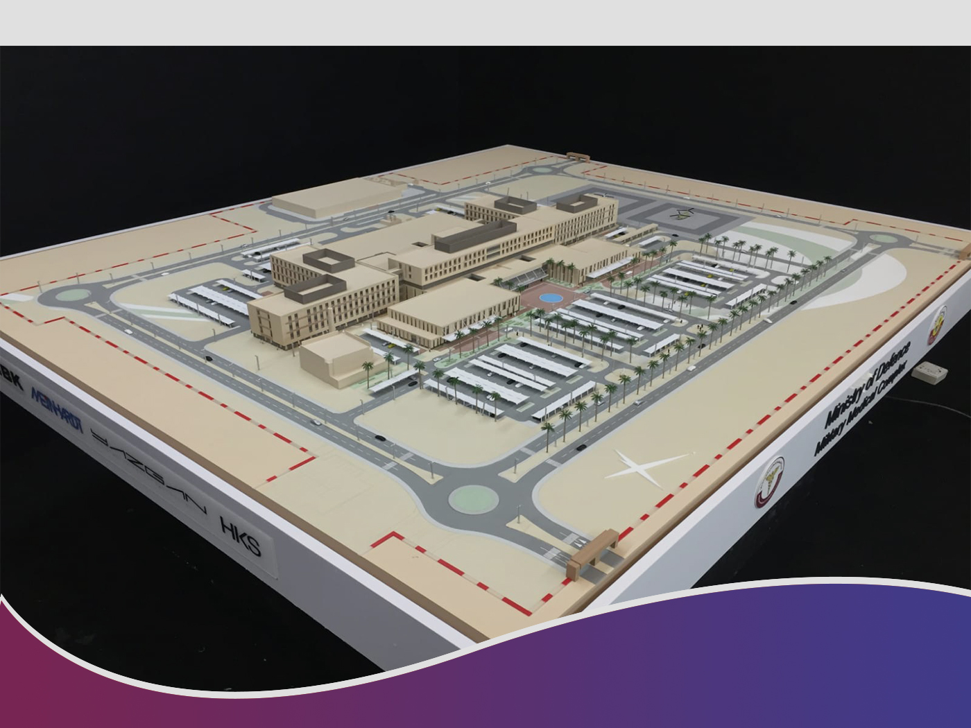 3d Maquette building